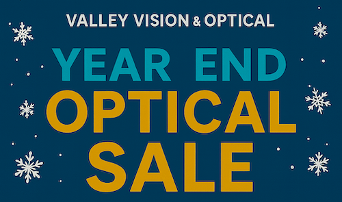 Graphic describing an optical sale.